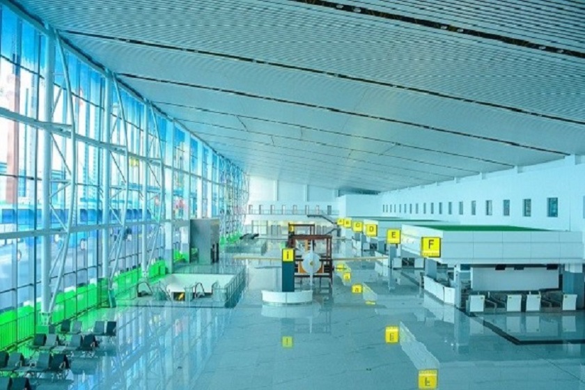 Buhari Lagos airport