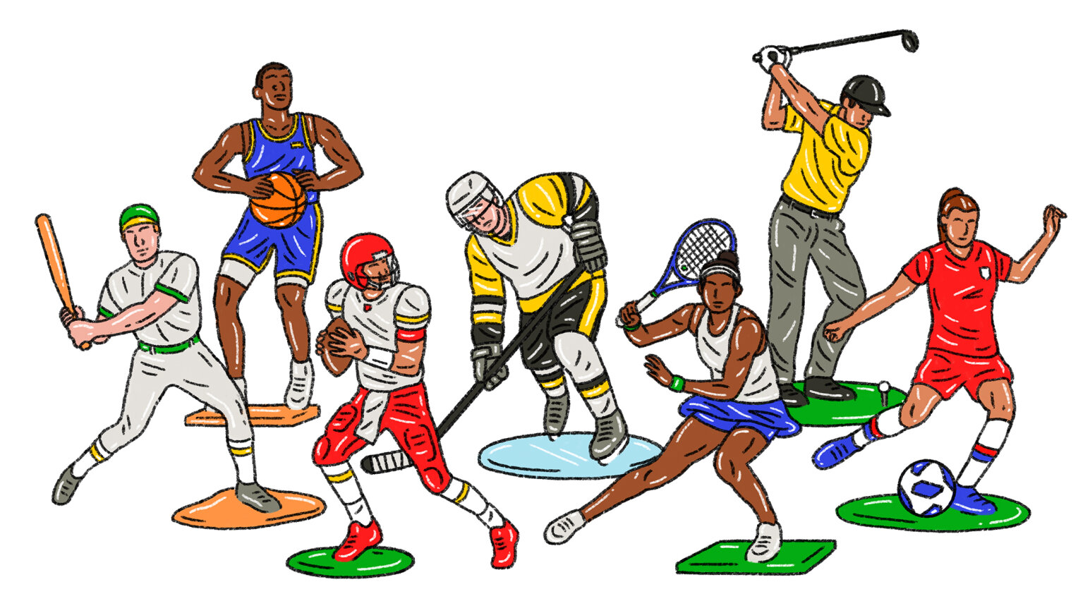 Different kinds of Sports