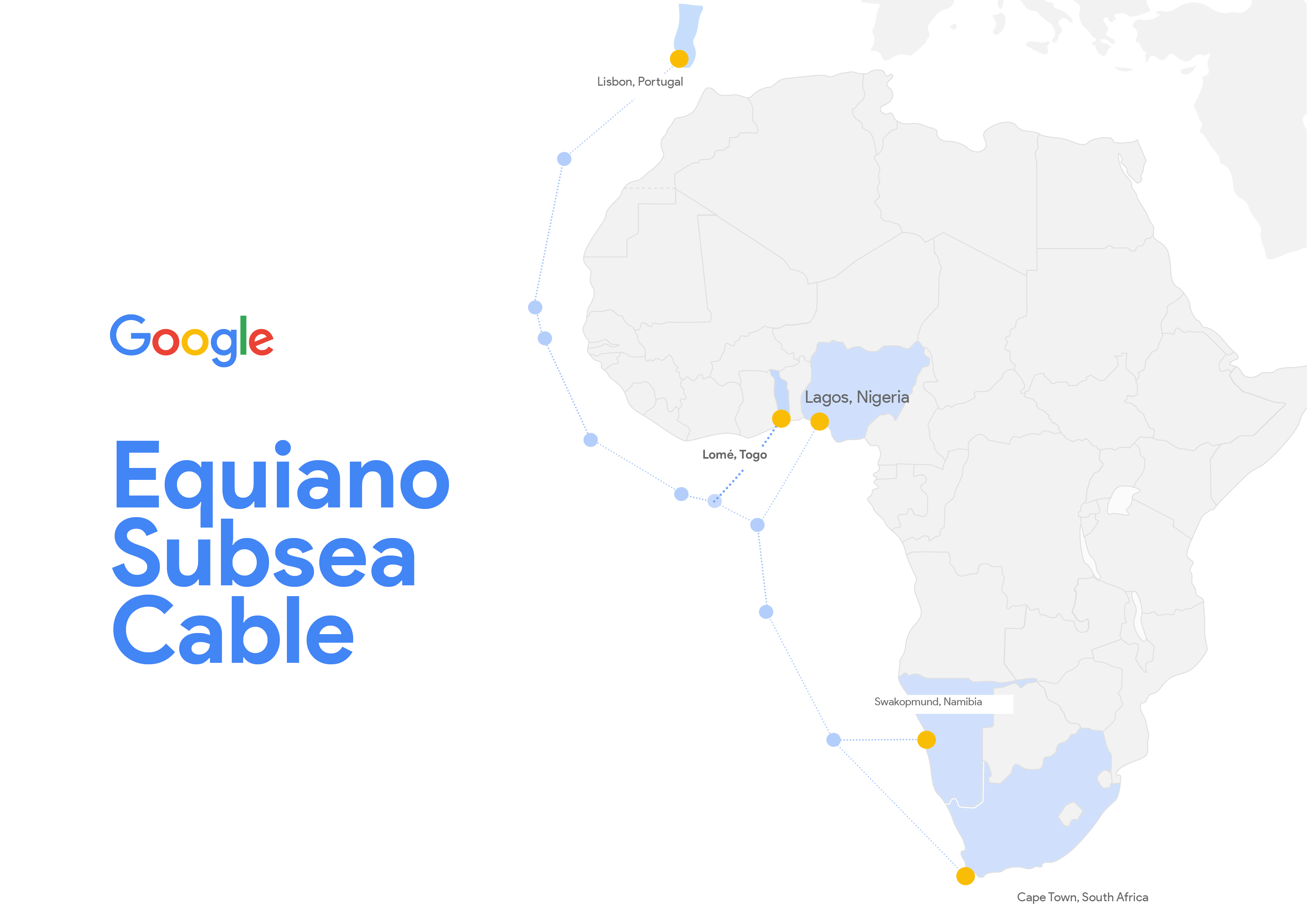 Equiano Subsea Internet Cable
