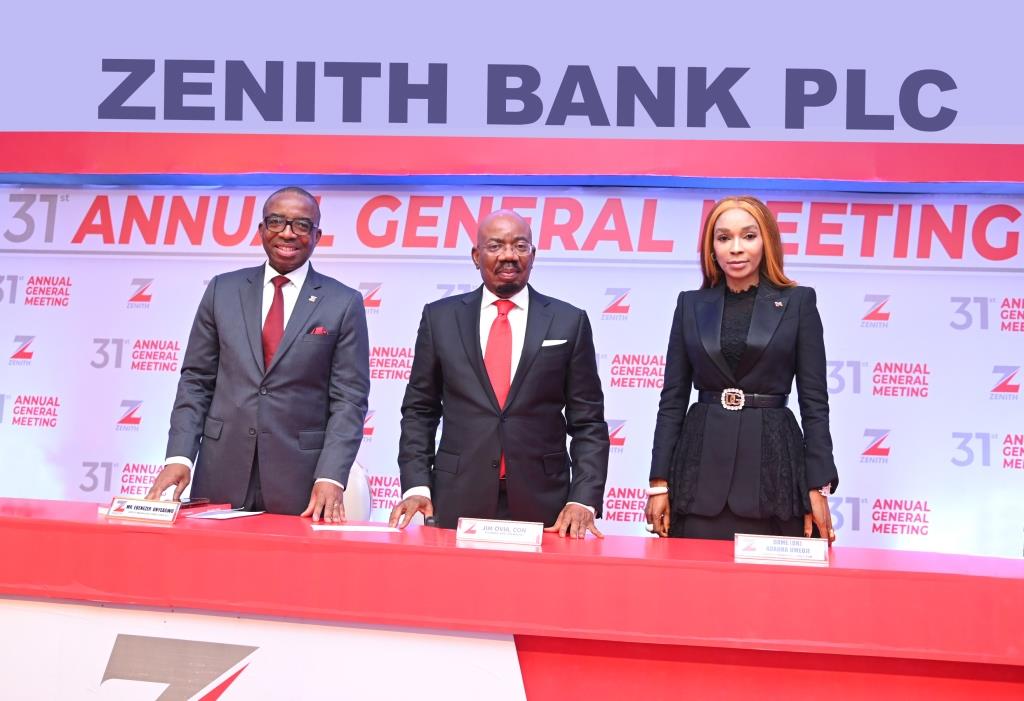 Zenith Bank's Shares