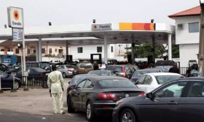 queues at Lagos Fuel Stations