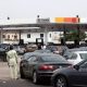 queues at Lagos Fuel Stations