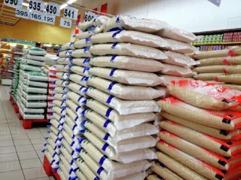 prices of rice in December