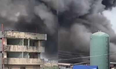 Tejuosho Market fire