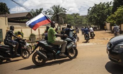 Burkina Faso Russian Flag Wagner