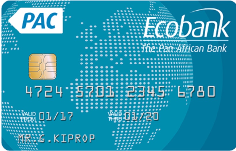 Ecobank cardholder