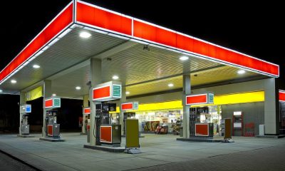 petrol stations