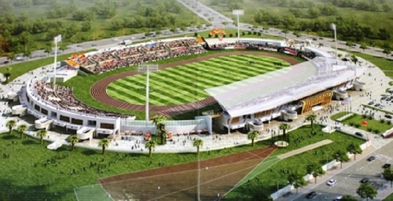 Cape Verde national stadium after Pele