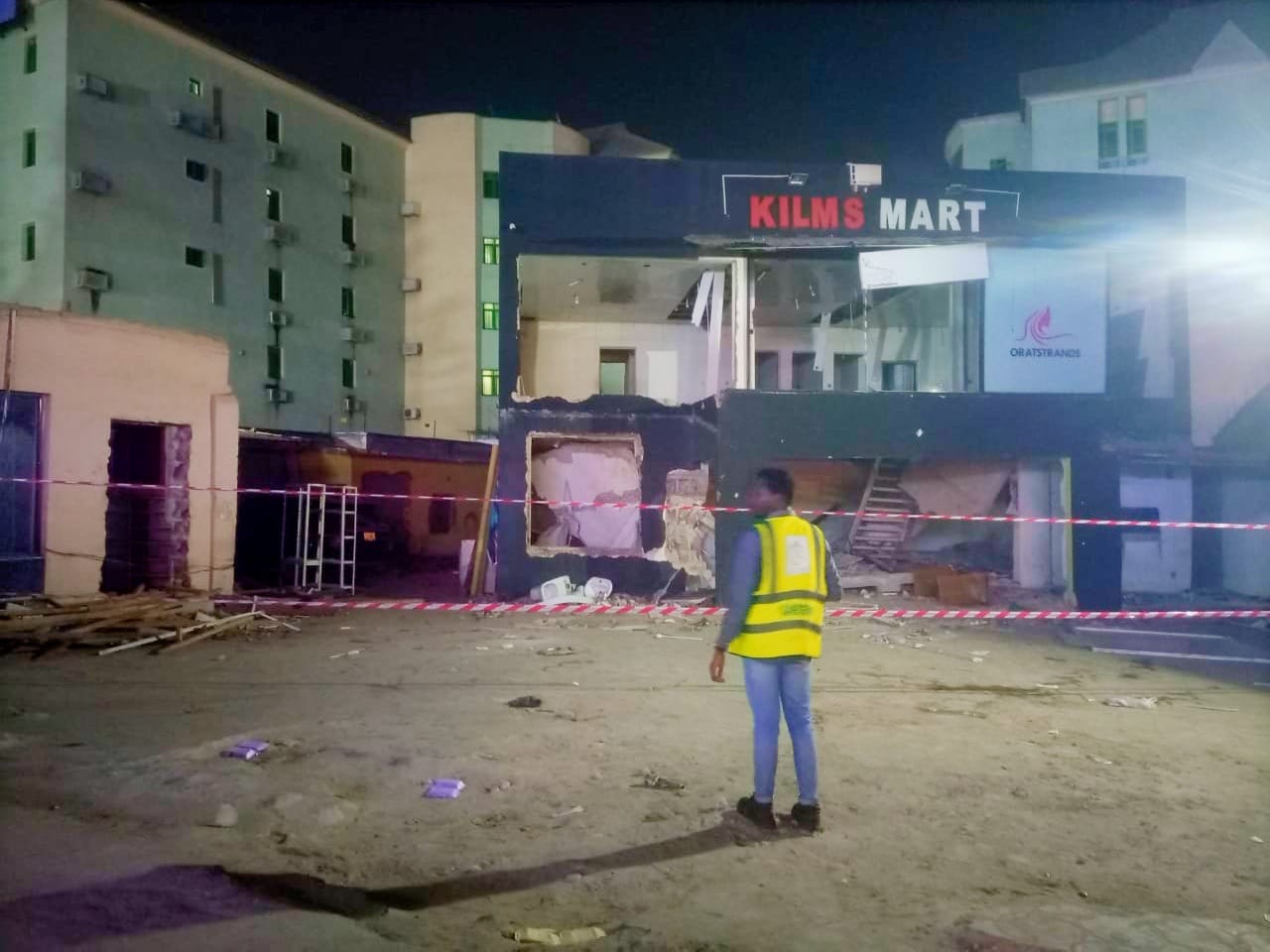 KILMS Mart Ikeja Lagos building collapse LASEMA