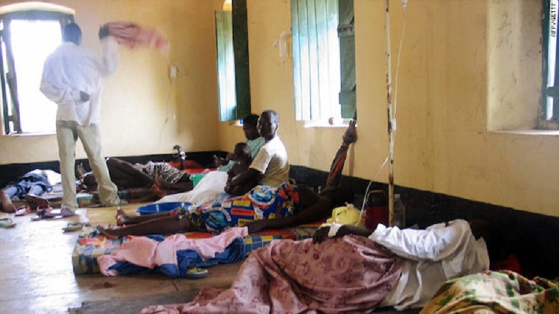 four-month cholera outbreak
