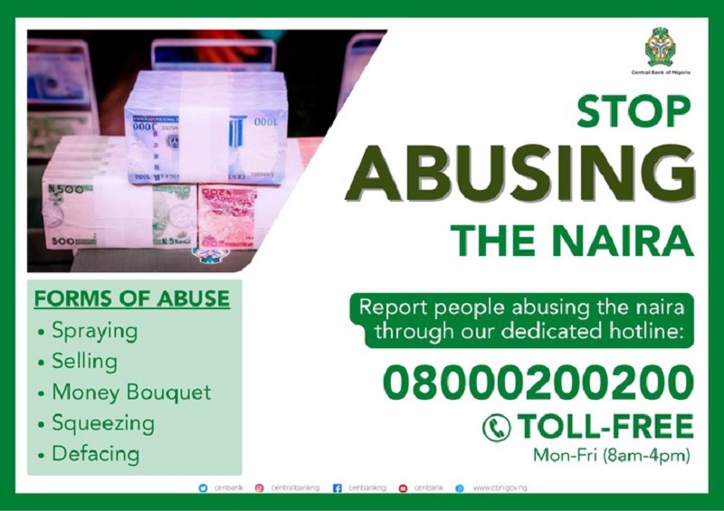 Abuse of Naira