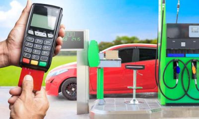 petrol station POS payment