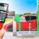 petrol station POS payment