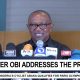 Peter Obi press conference