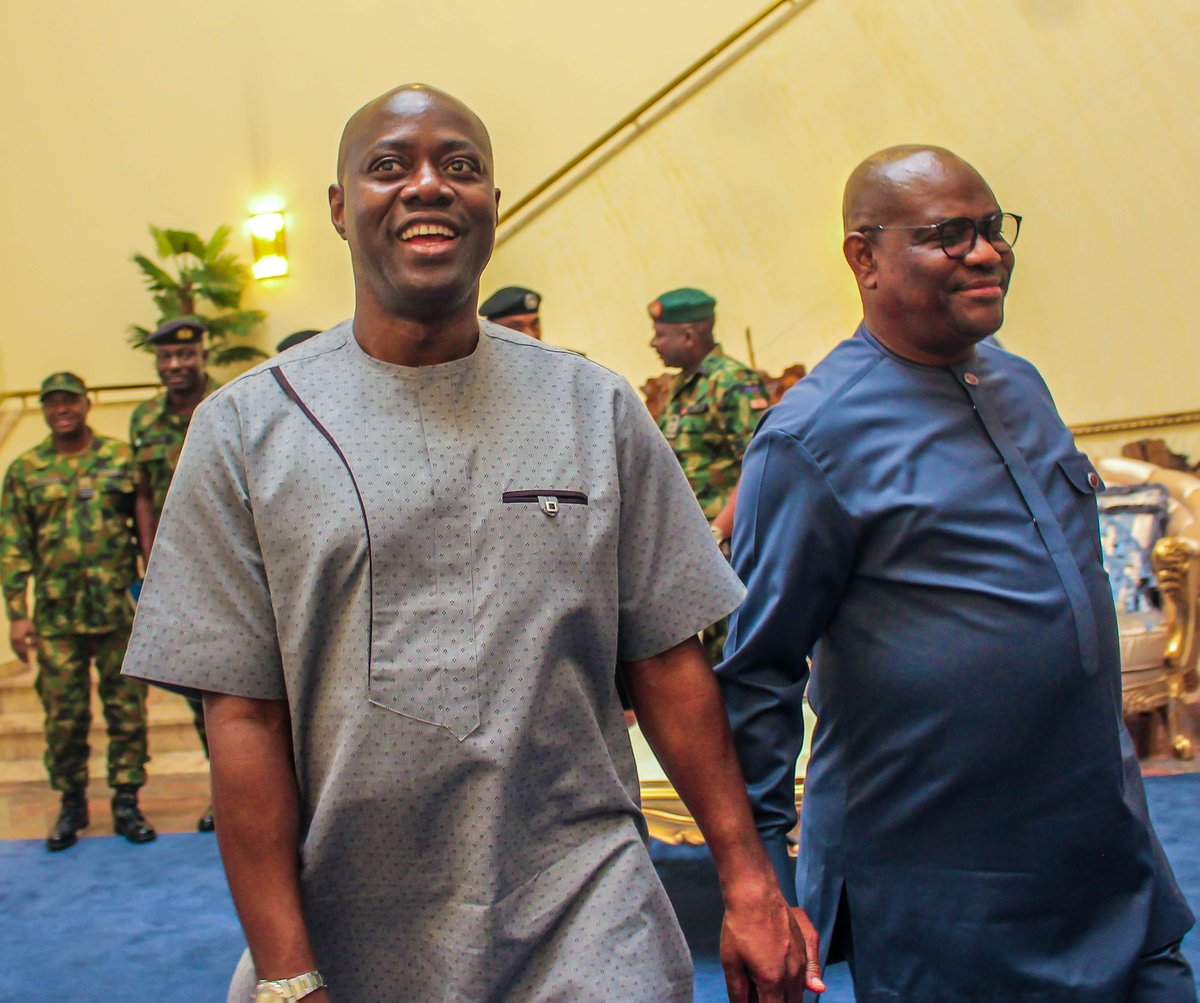 Wike and Makinde projects in Ibadan