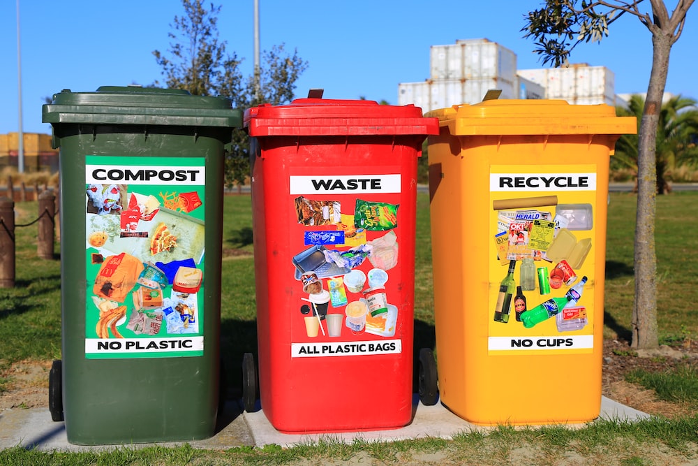 use of waste bins