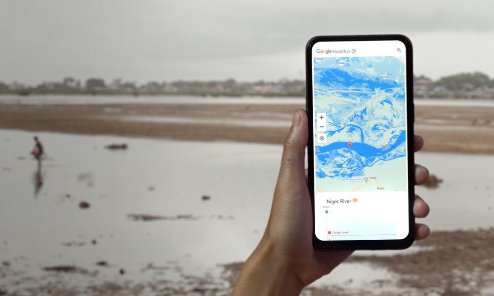 Google Flood Hub platform