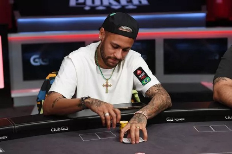 Neymar's poker passion