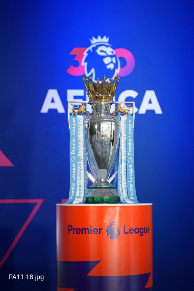 Premier League trophy