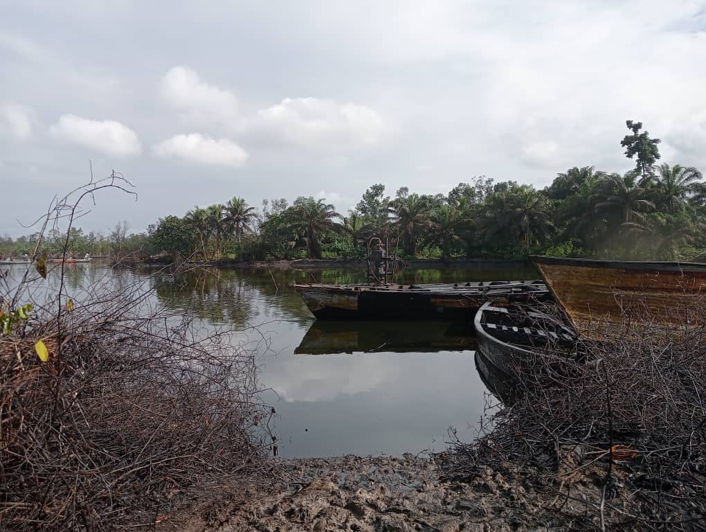 sabotaged NNPC wellhead