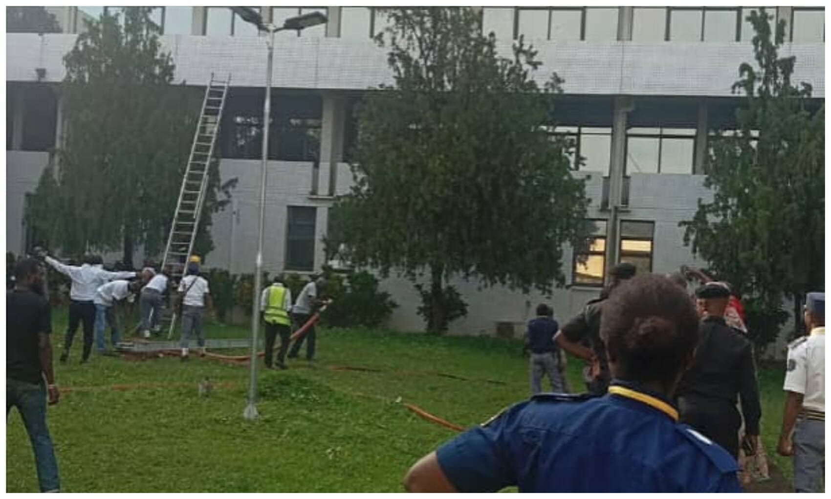 fire at supreme court abuja