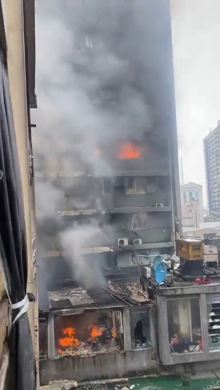 Mandilas Building fire