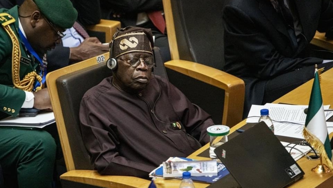 Tinubu sleeping lead Nigeria PDP