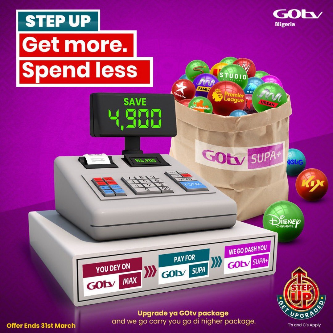 GOtv Step Up offer