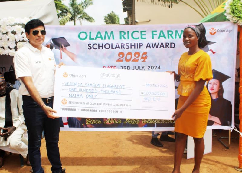 87 Nasarawa Students Olam Rice Farm