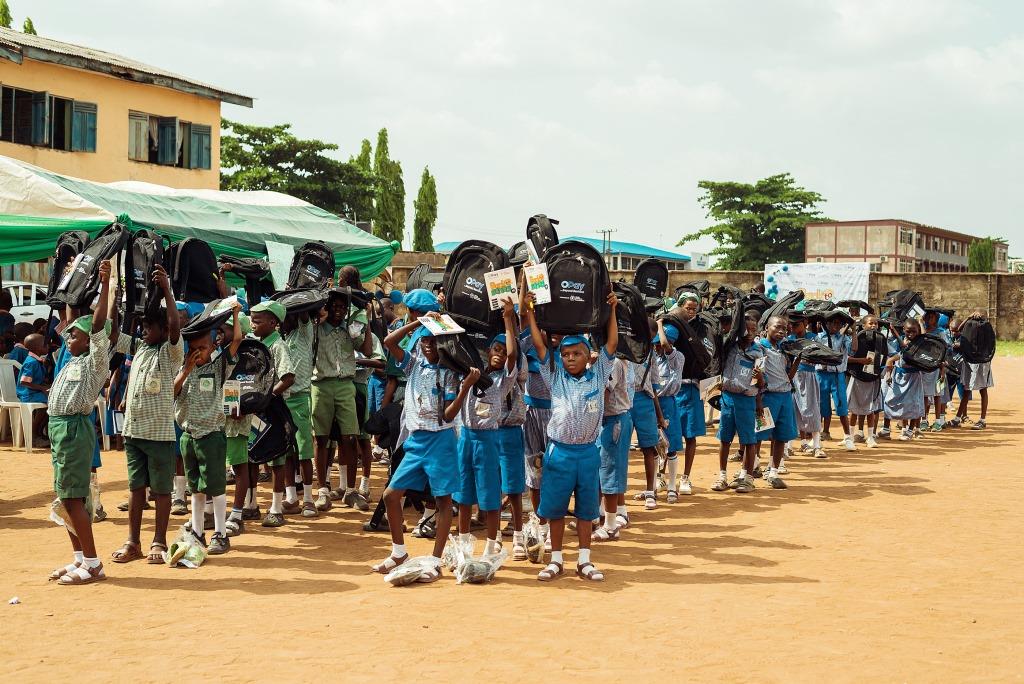 OPay DCF Lagos pupils