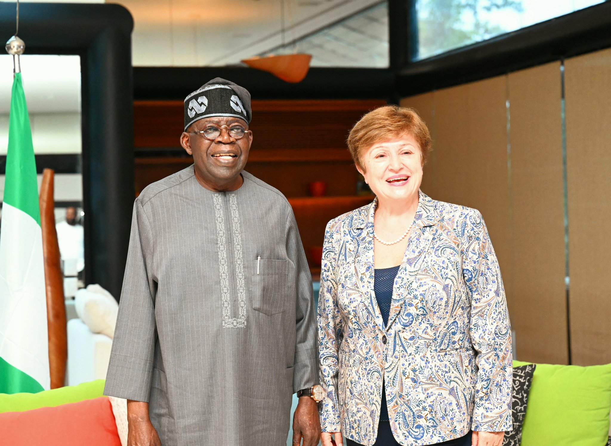 Tinubu IMF president Kristalina Georgieva