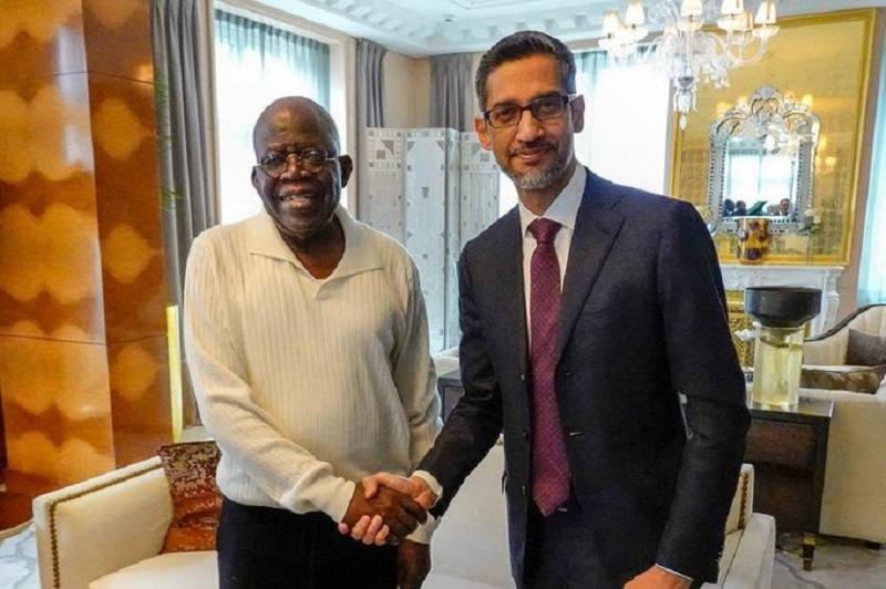 tinubu Sundar Pichai