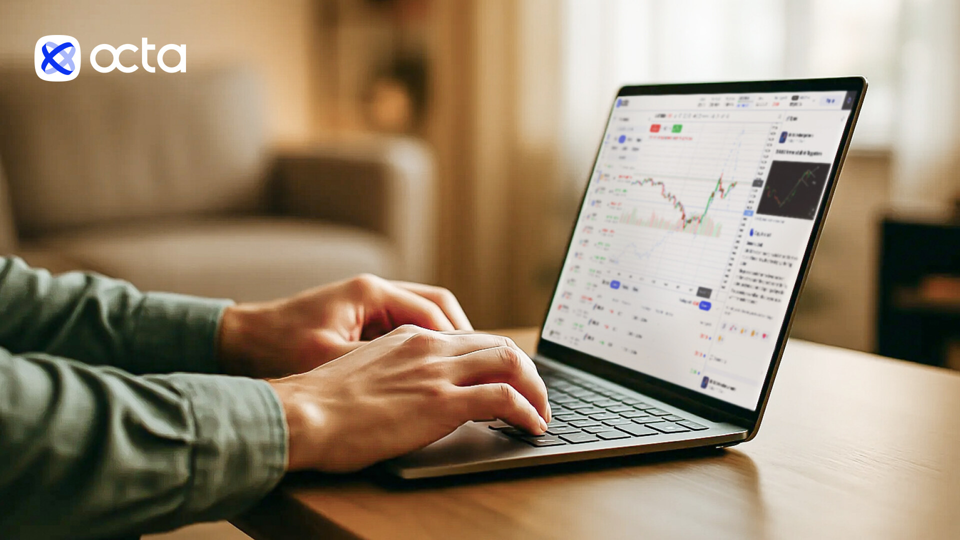 Octa broker on graphical analysis: identifying potentially profitable trades with candlestick charts