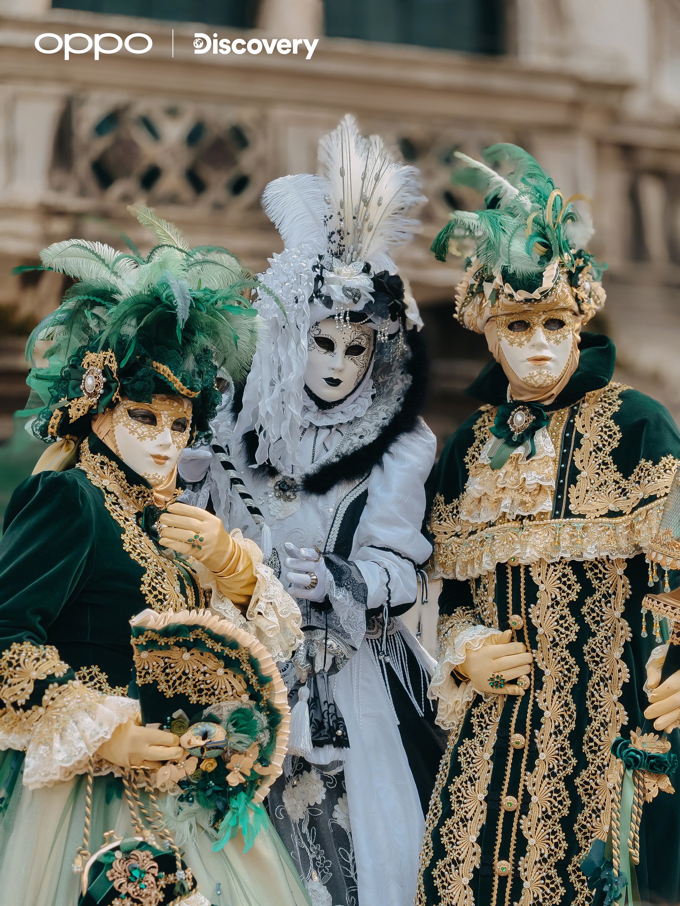 Celebrating the Venice Carnival with vibrant masks and costumes