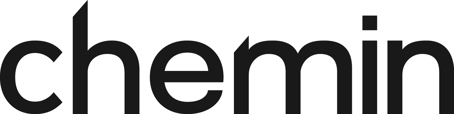 Chemin’s clean, typography-led logo symbolizes the brand’s mission to simplify AI adoption through sharp thinking and a clear, systematic and actionable framework.