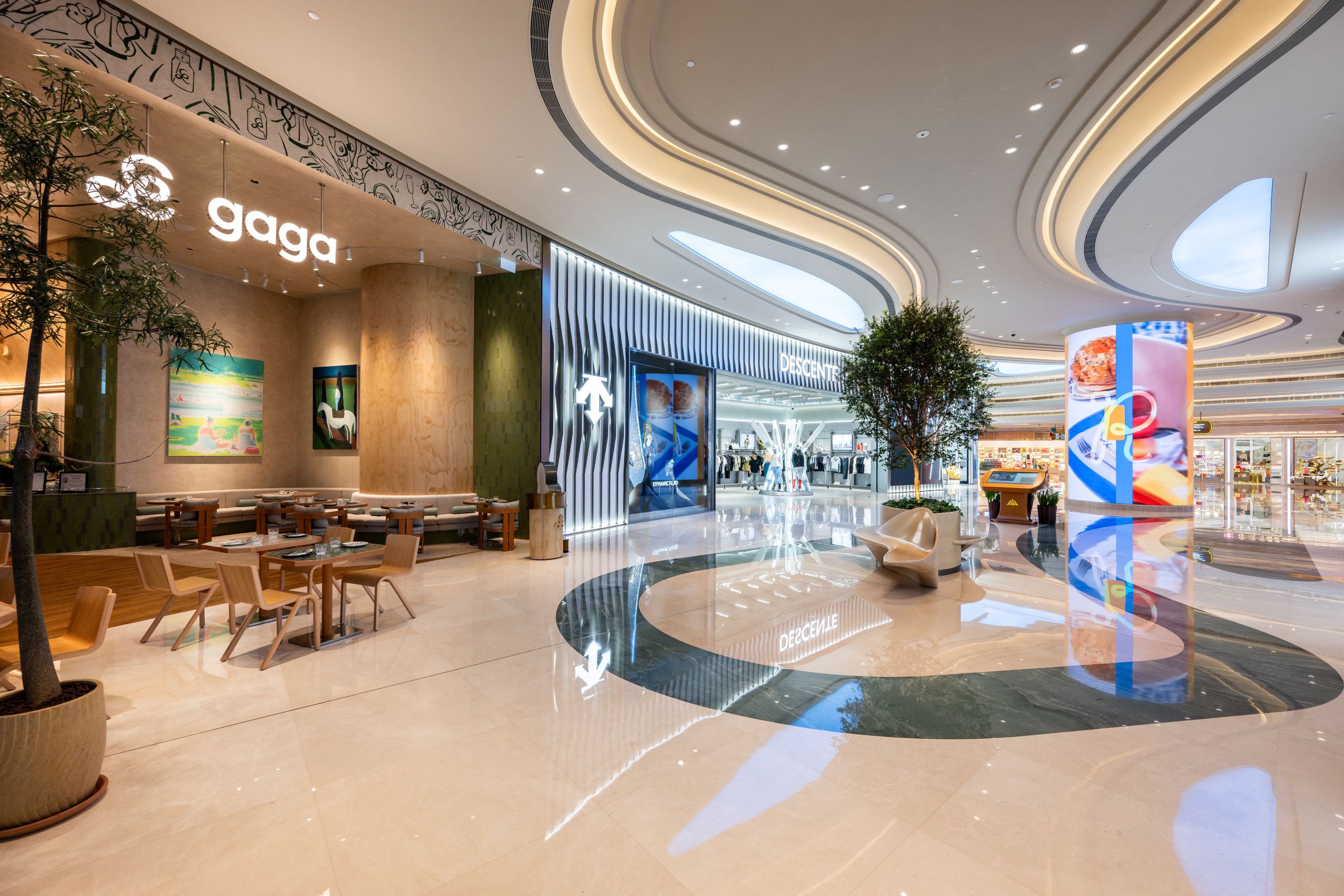 The Athleisure Zone at Promenade East, home to a collection of wellness and athleisure fashion and dining.