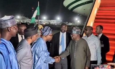 tinubu returns vacation