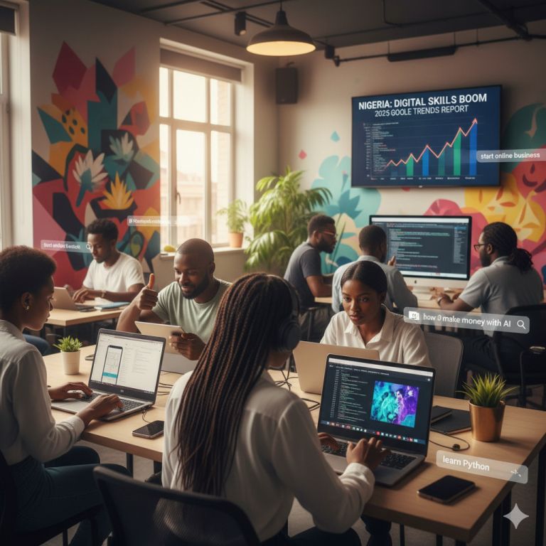 Nigerians power new digital economy through skill learning