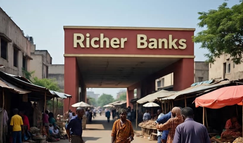 Richer Banks Poorer Economy