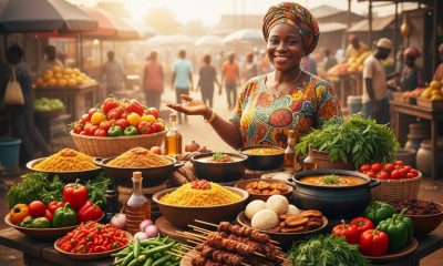 freshly sourced food