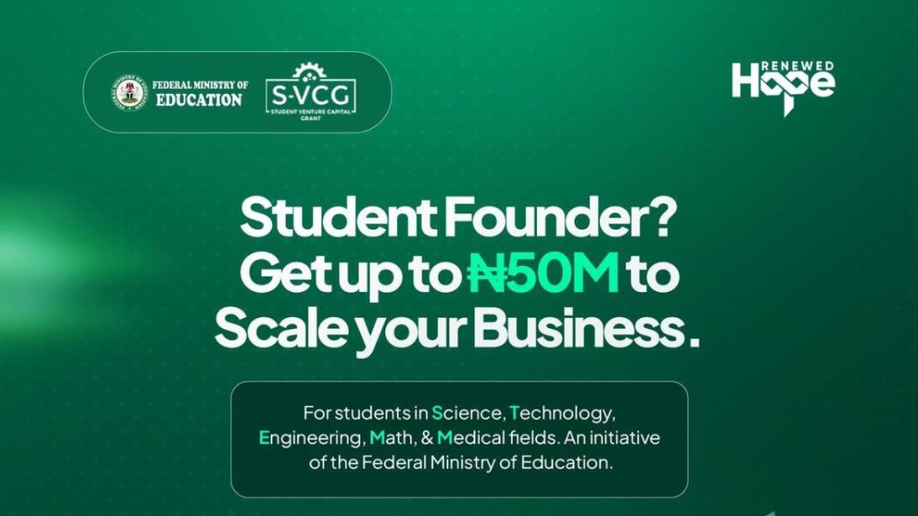 Student Venture Capital Grant