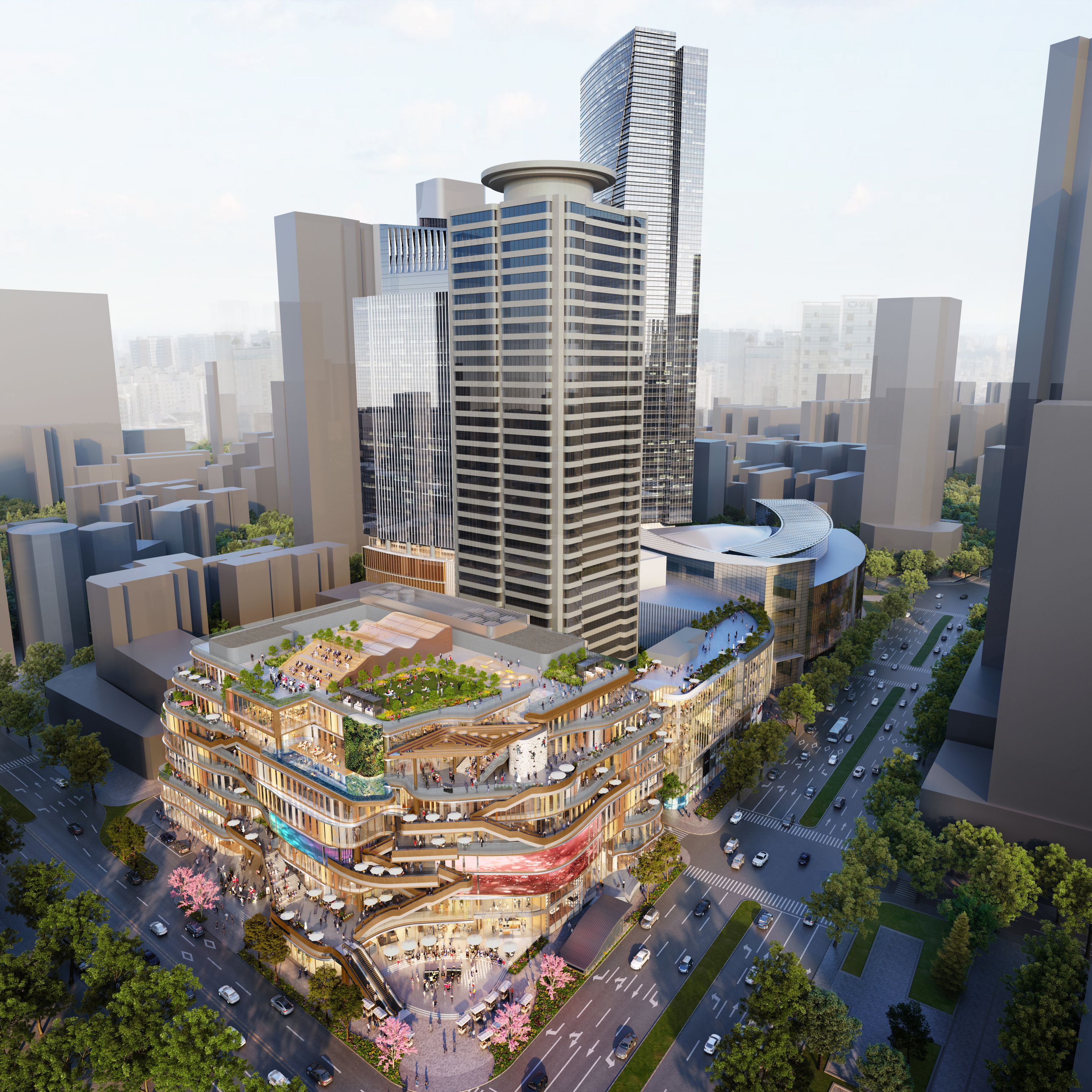 Artist’s impression of Center 66 Expansion