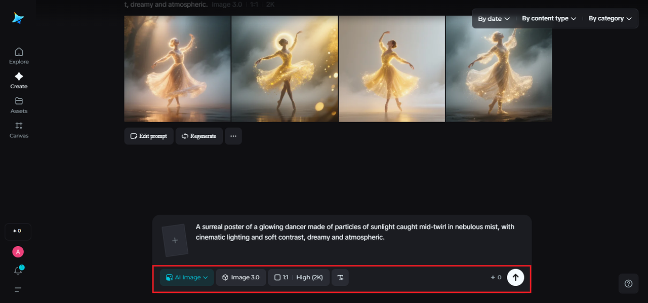 Dreamina AI creative1