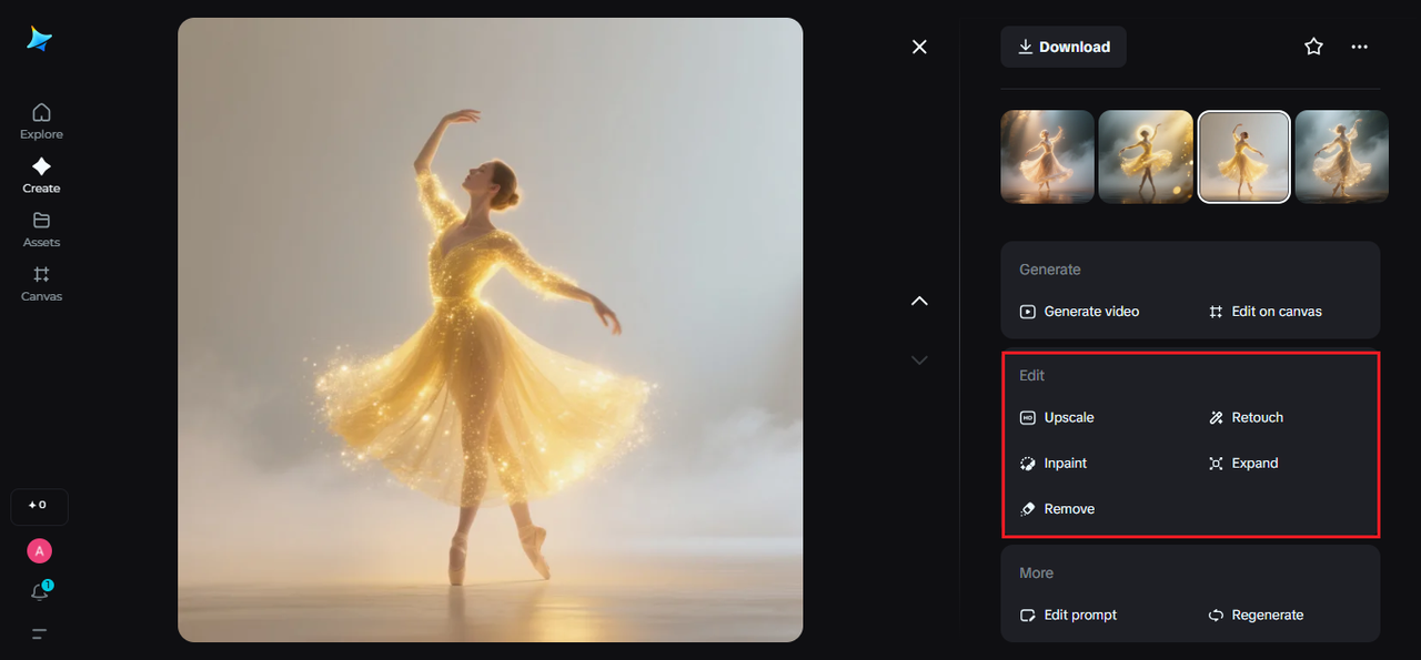 Dreamina AI creative2