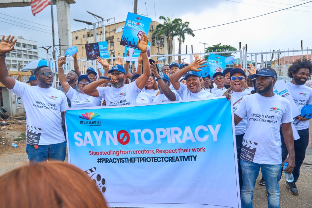 MultiChoice Nigeria Walk Against Piracy