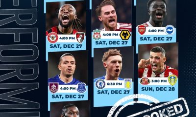 SuperSport Festive PL Line-Up
