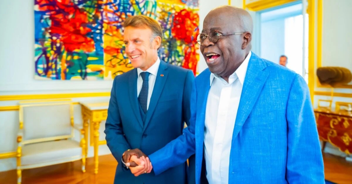 tinubu macron