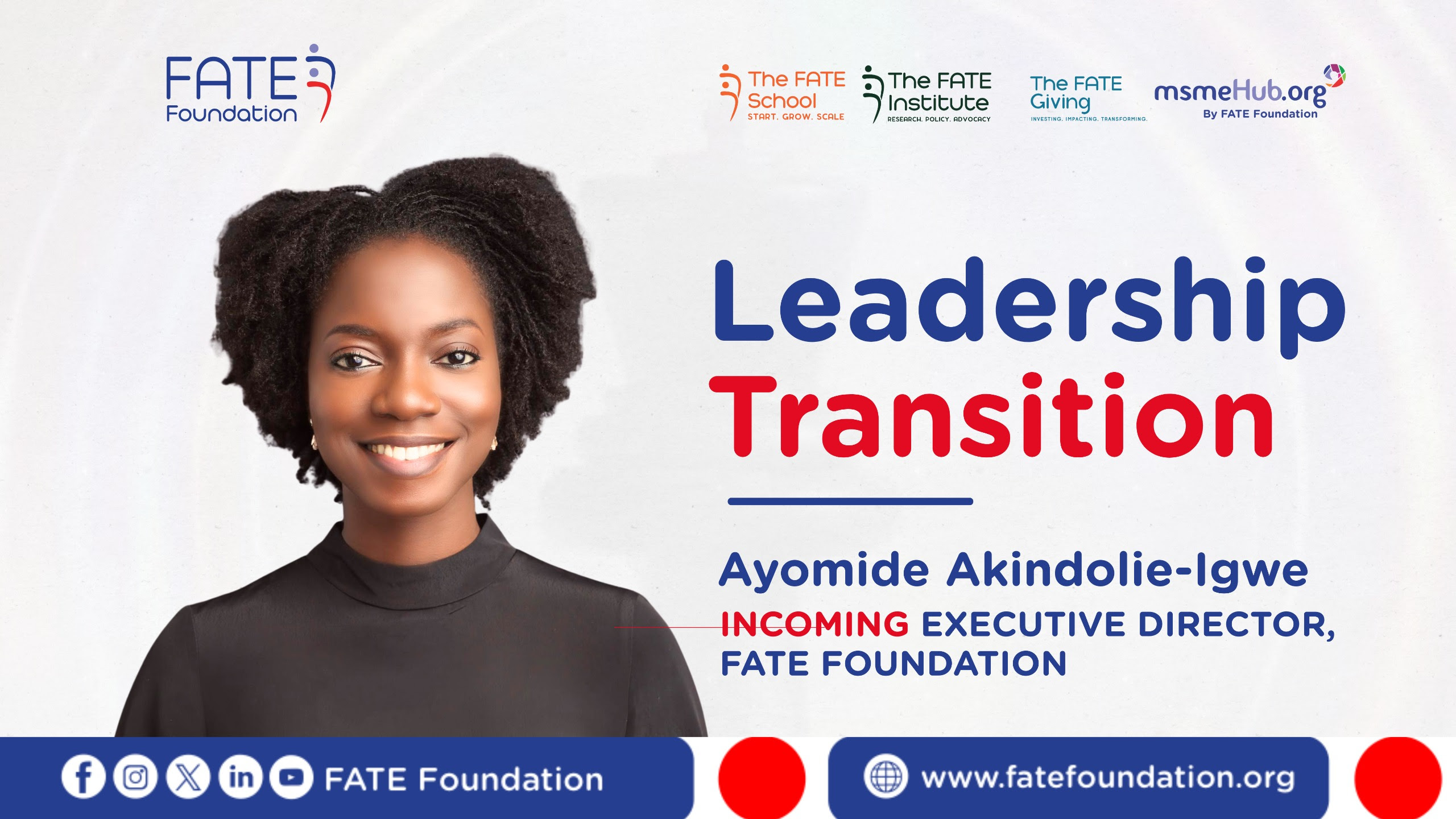 Ayomide Akindolie-Igwe Fate Foundation