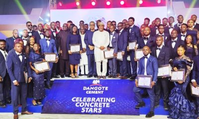 Dangote Cement 200 graduates 100 graduates