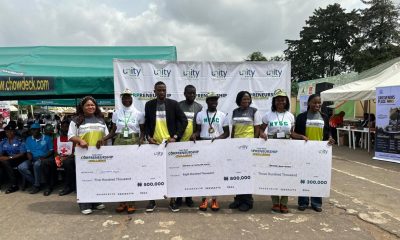 Unity Bank Corpreneurship winners